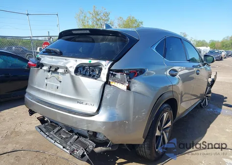 2018 Lexus Nx 300 from USA, damaged, VIN JTJBARBZ3J2159362